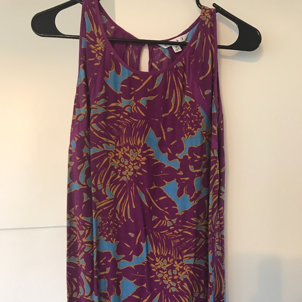 Cabi sleeveless blouse size M